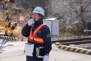 踏切警備業務